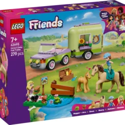 LEGO Friends 42695 Hevosen ja varsan kuljetusvaunu
