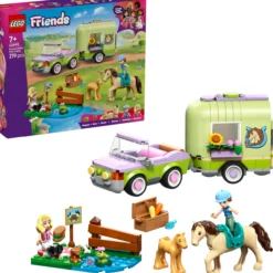 LEGO Friends 42695 Hevosen ja varsan kuljetusvaunu