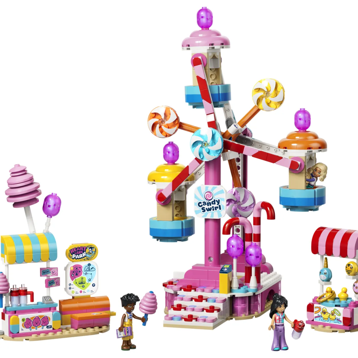 LEGO Friends 42700 Karkkien ja kuppikakkujen koristama maailmanpyörä