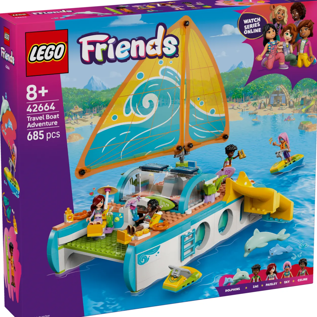 LEGO Friends 42664 Veneseikkailu