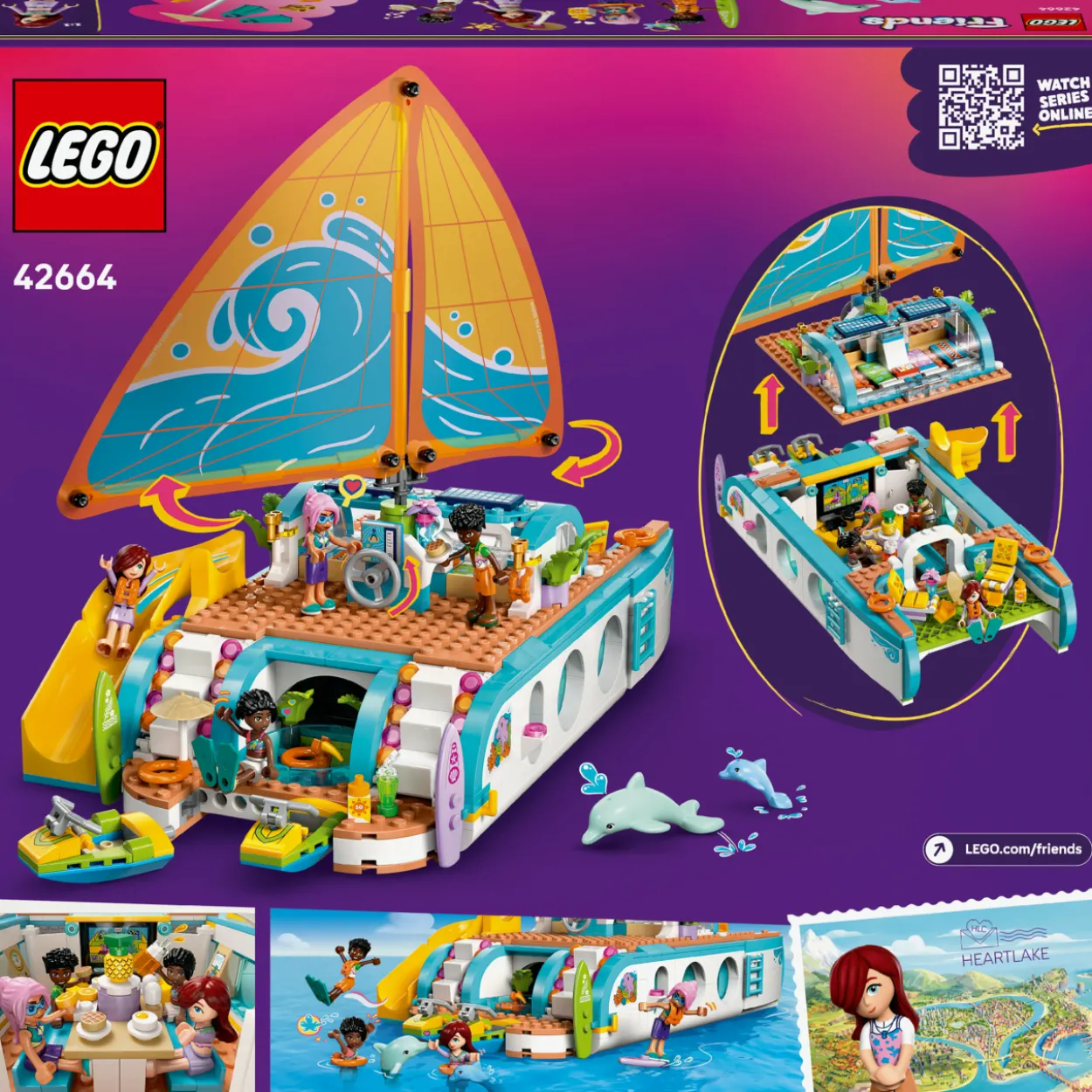 LEGO Friends 42664 Veneseikkailu