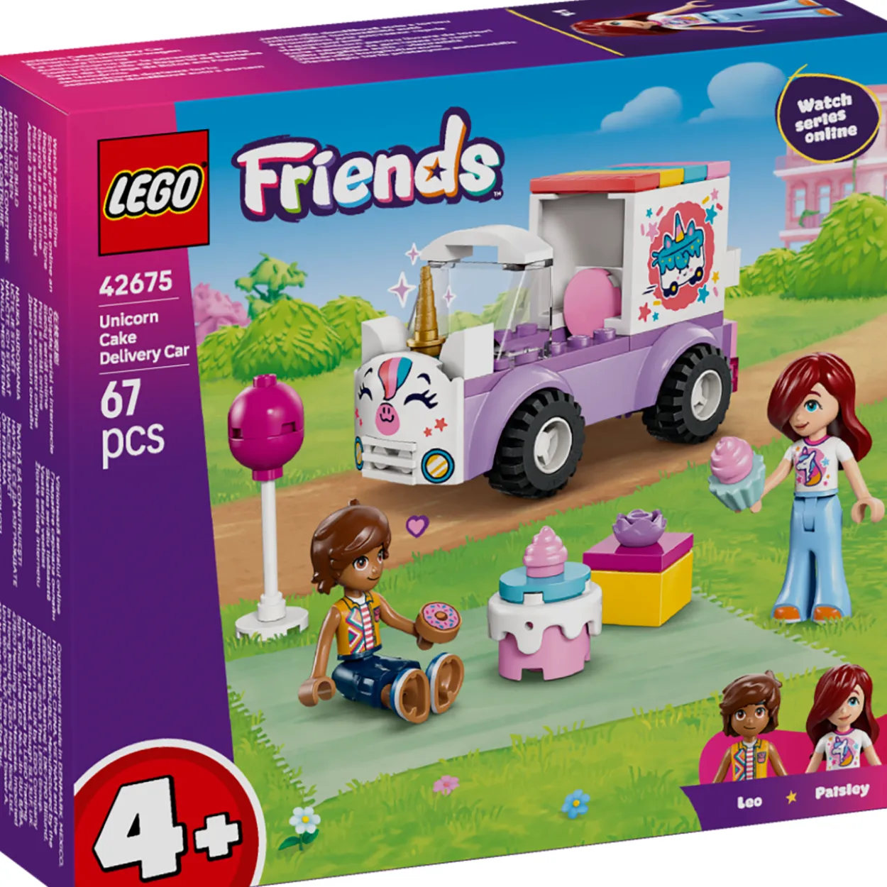 LEGO Friends 42675 Yksisarviskakkuauto