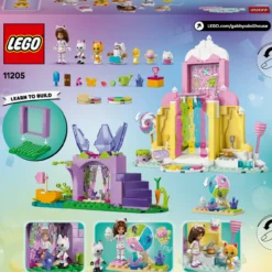 LEGO Gabby's Dollhouse 11205 Karamellivuori ja Kisupuutarha