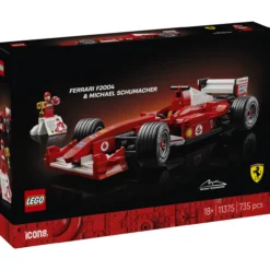 LEGO Icons 11375 Ferrari F2004 ja Michael Schumacher