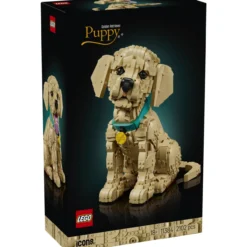LEGO Icons 11384 Kultaisen noutajan pentu