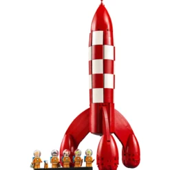 LEGO Ideas 21367 Tintin-sarjakuvan kuuraketti