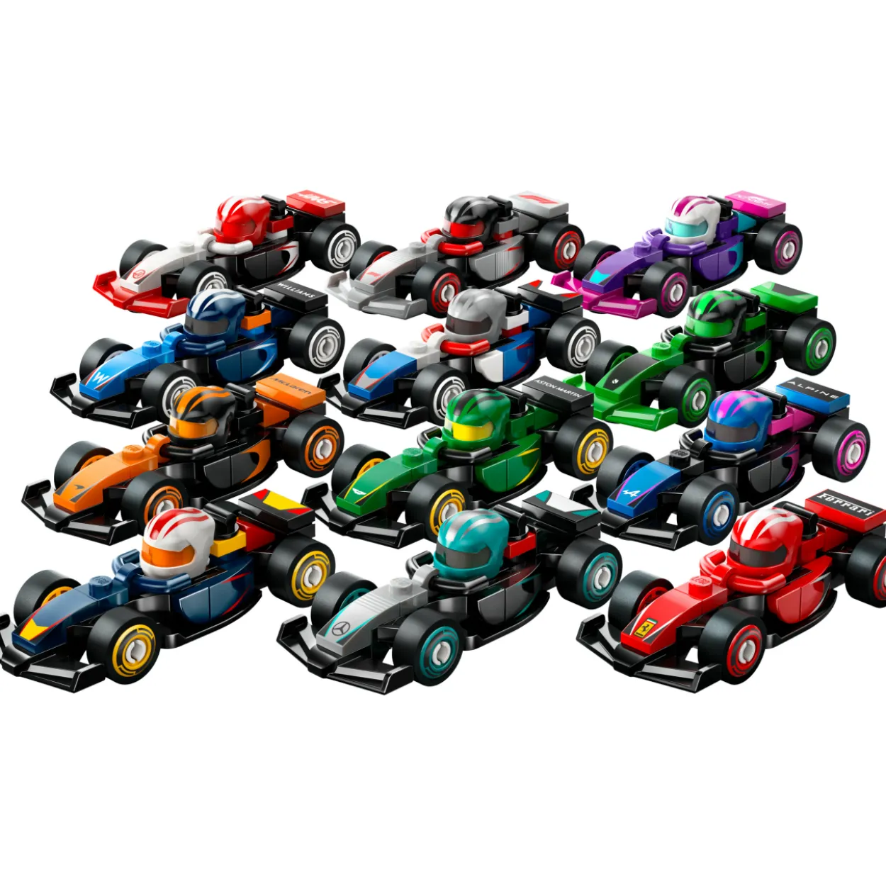 LEGO Minifigures 71049 Keräiltävät F1®-kilpa-autot