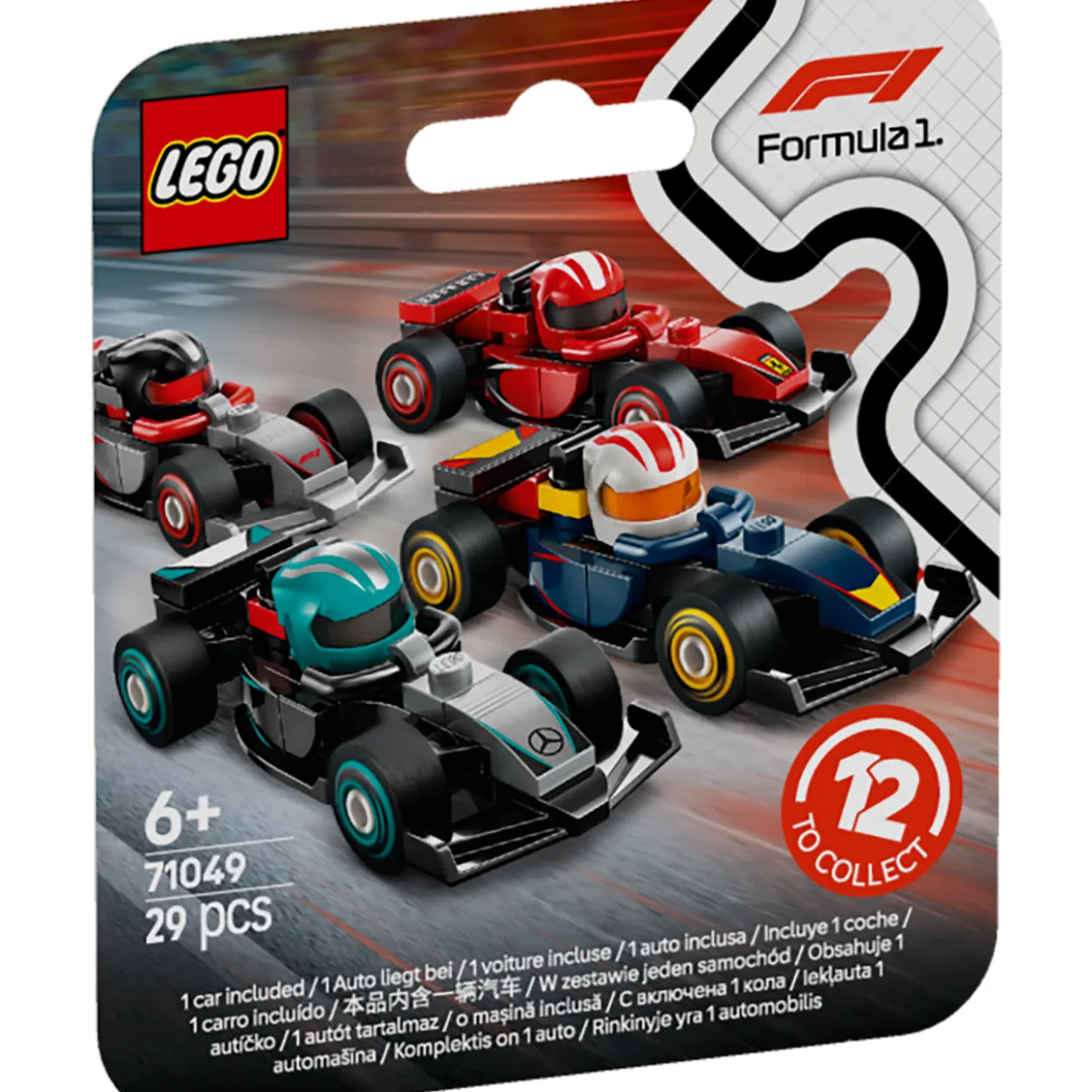 LEGO Minifigures 71049 Keräiltävät F1®-kilpa-autot