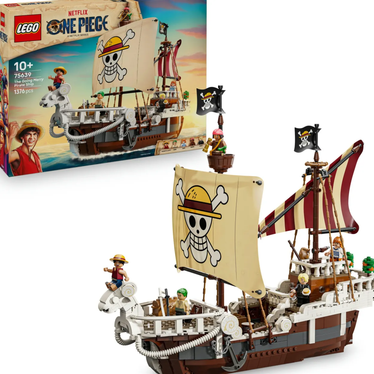 LEGO ONE PIECE 75639 Merirosvolaiva Going Merry