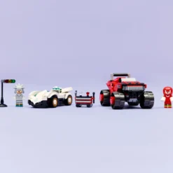 LEGO Sonic 77118 Silverin auto vastaan Knucklesin monsteriauto