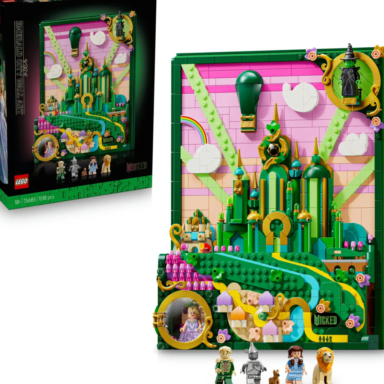 LEGO Wicked 75685 Emerald City ‑taideteos