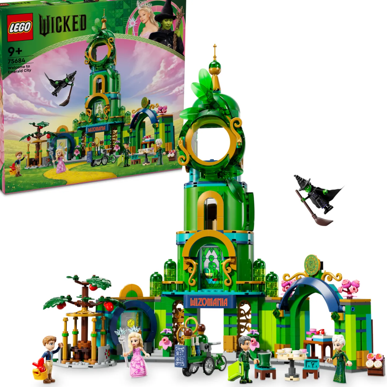 LEGO Wicked 75684 Tervetuloa Emerald Cityyn