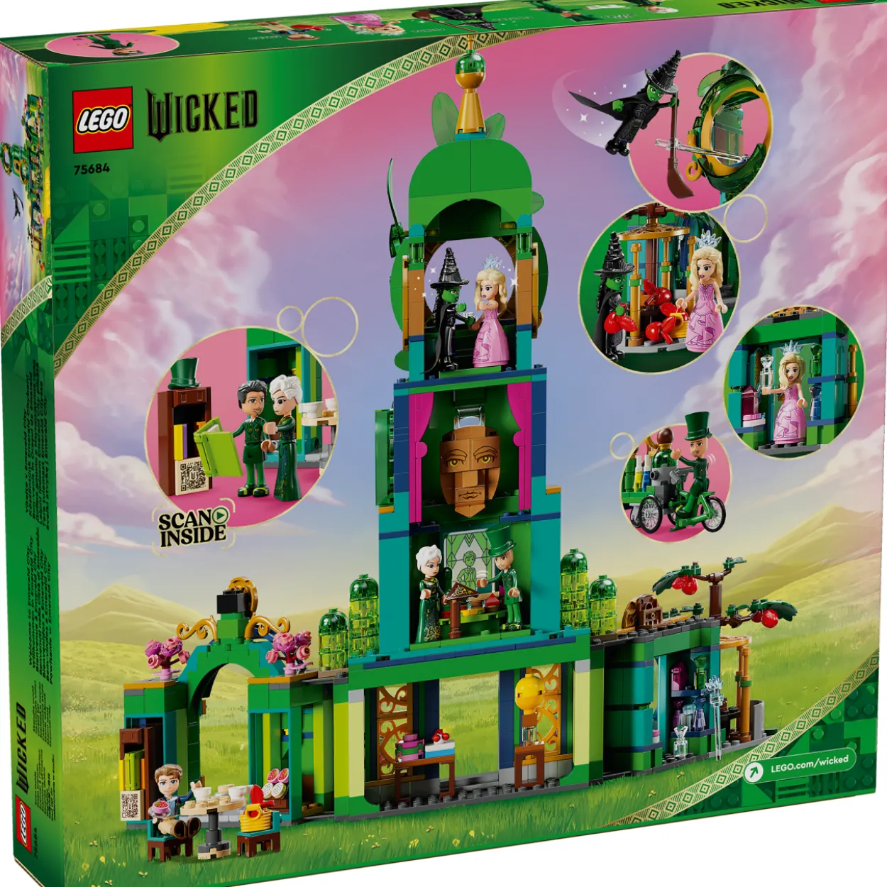 LEGO Wicked 75684 Tervetuloa Emerald Cityyn