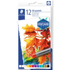 Öljypastelliliitu Staedtler 12 kpl