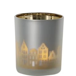 Lämpökynttilälasi Kotikulta 10 cm Old City