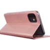 Lompakkolaukku Mobia iPhone 15 ruusukulta