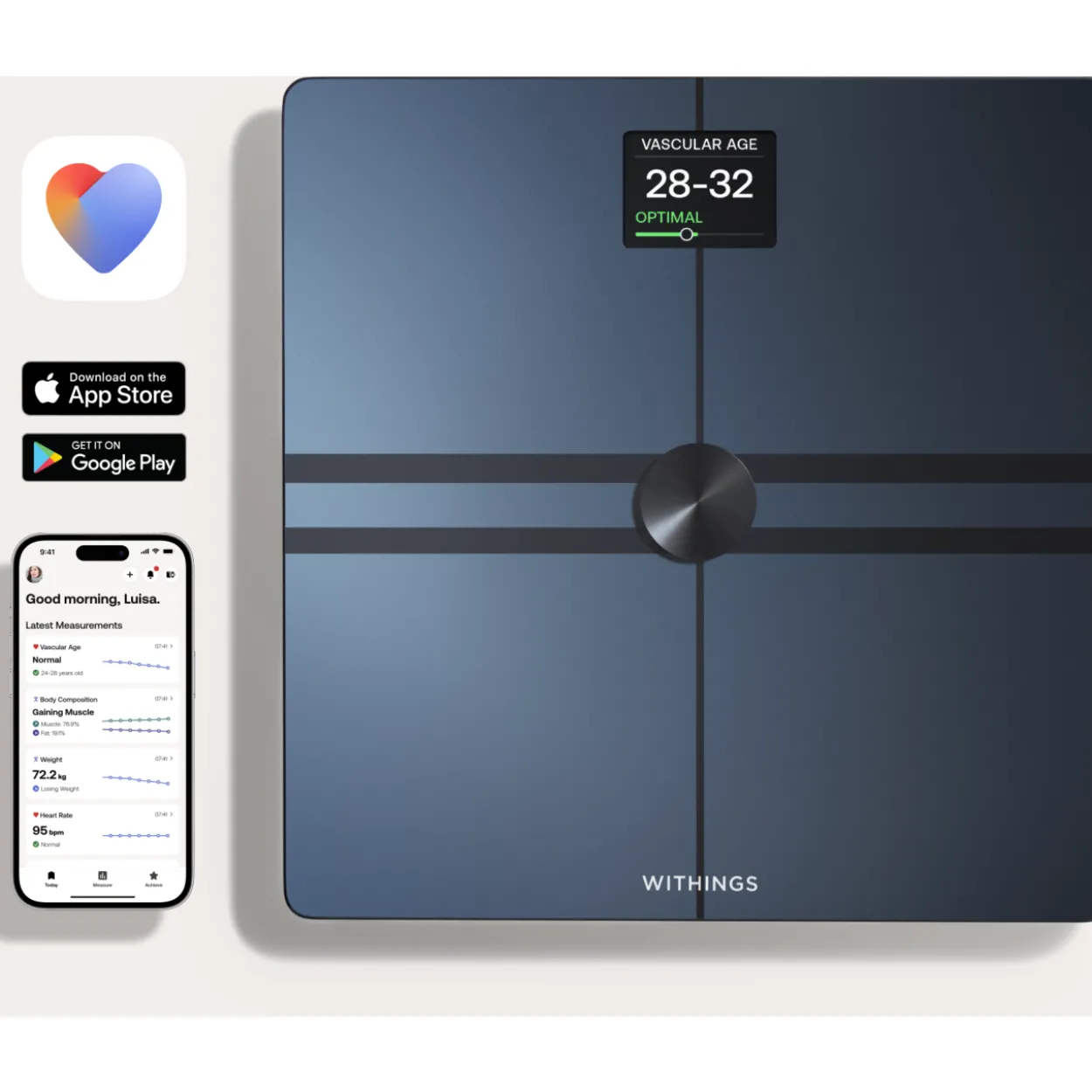 Älyvaaka Withings Body Comp musta