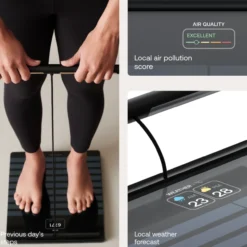 Älyvaaka Withings Body Scan musta