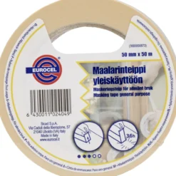 Maalarinteippi Eurocel 50 mm x 50 m