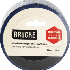 Maalarinteippi 50 mm 50 m ulkokäyttöön