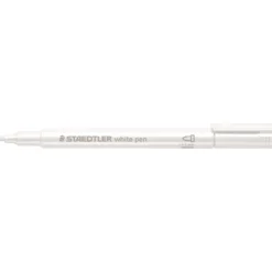 Maalikynä Staedtler valkoinen