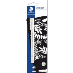 Maalikynä Staedtler valkoinen