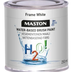 Maali Maston H2O! Listavalkoinen NCS S 0502-Y, 250 ml
