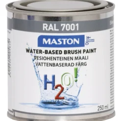 Maali 250 ml H2O Colormix hopeanharmaa