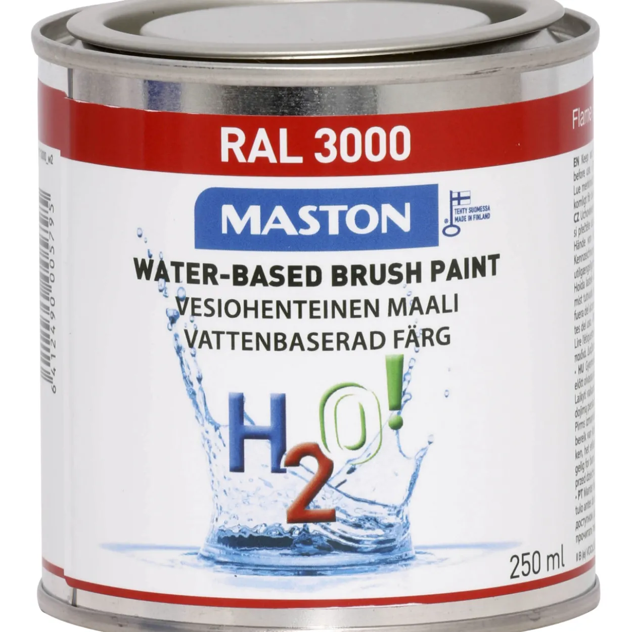 Maali 250 ml H2O Colormix tulenpunainen