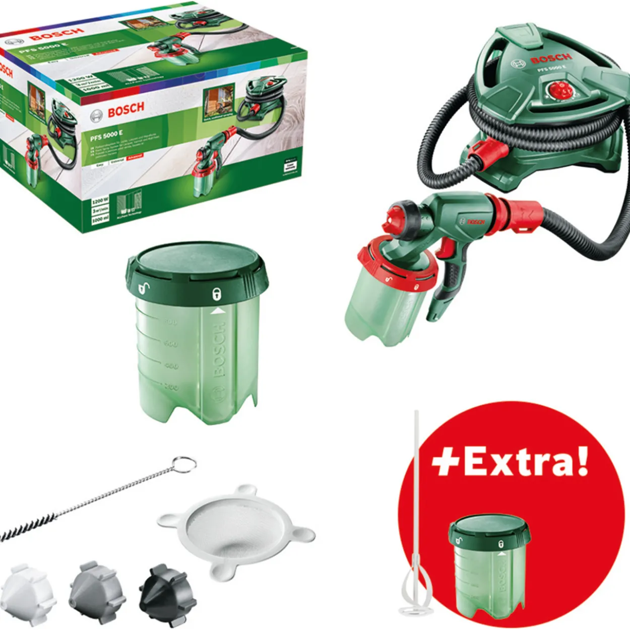 Maaliruisku Bosch PFS 5000 E