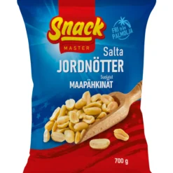 Maapähkinät SnaX 700 g paahdetut ja suolatut
