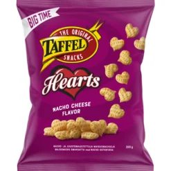 Maissisnacks Taffel 200 g Hearts