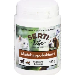 Maitohappobakteeri SertiLife 140 g lemmikeille