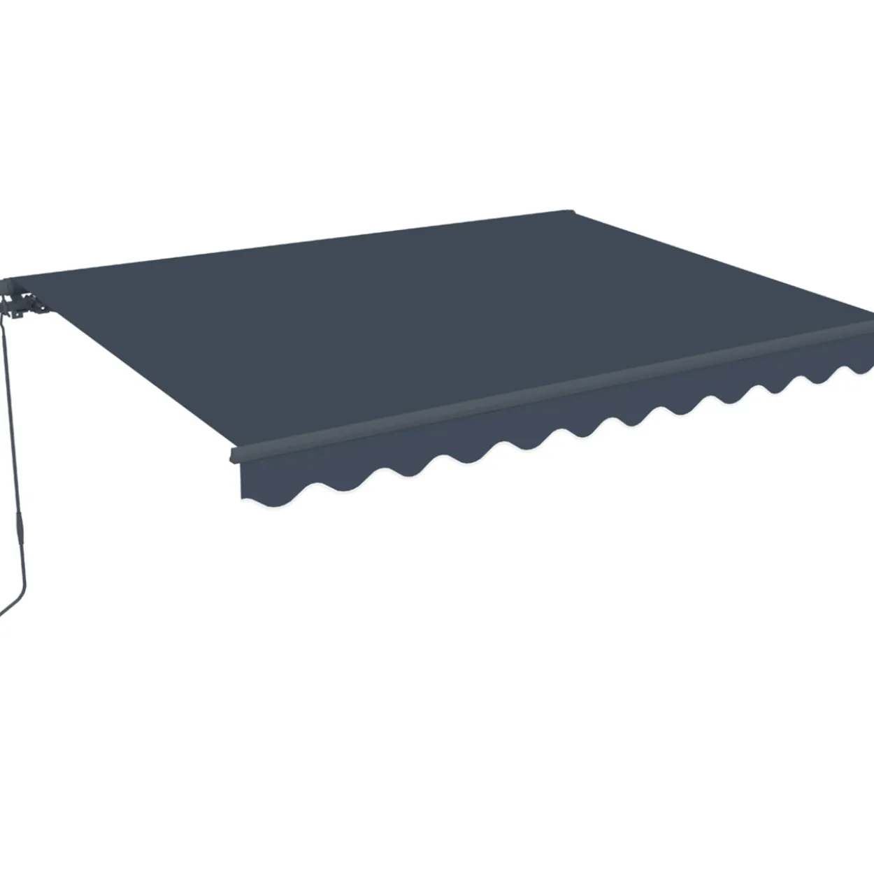 Markiisi Lykke 2,95 x 2,5 m, tummanharmaa