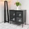 Matala lasiovikaappi Tenstar 80 x 40 x 80 cm Siera musta