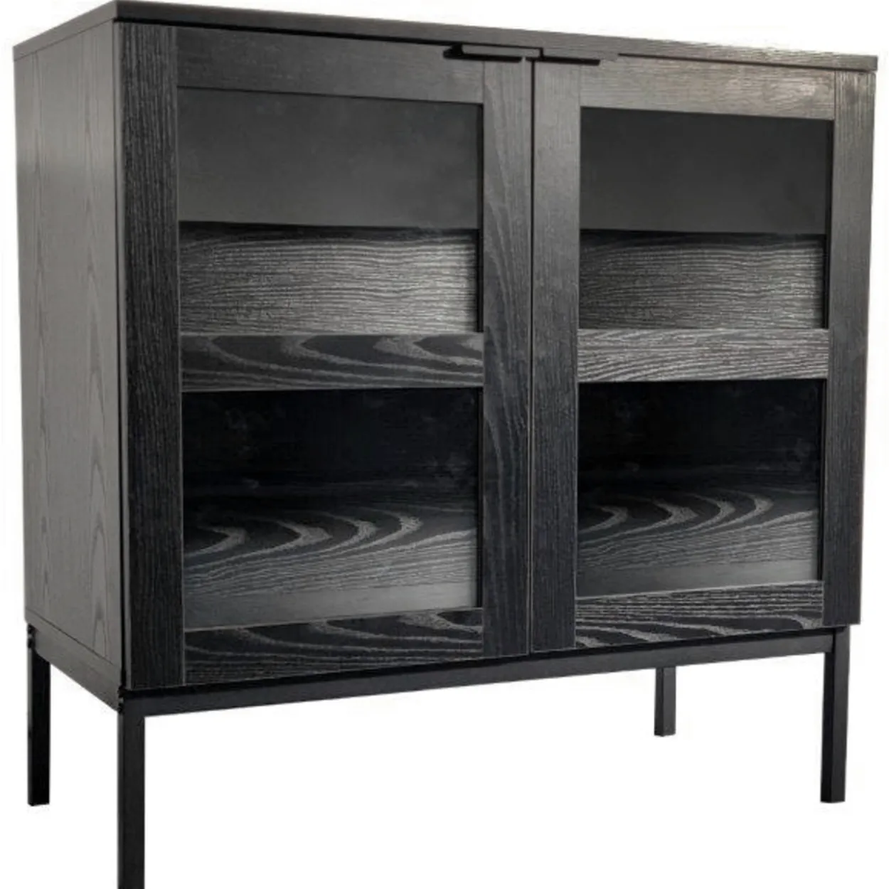 Matala lasiovikaappi Tenstar 80 x 40 x 80 cm Siera musta