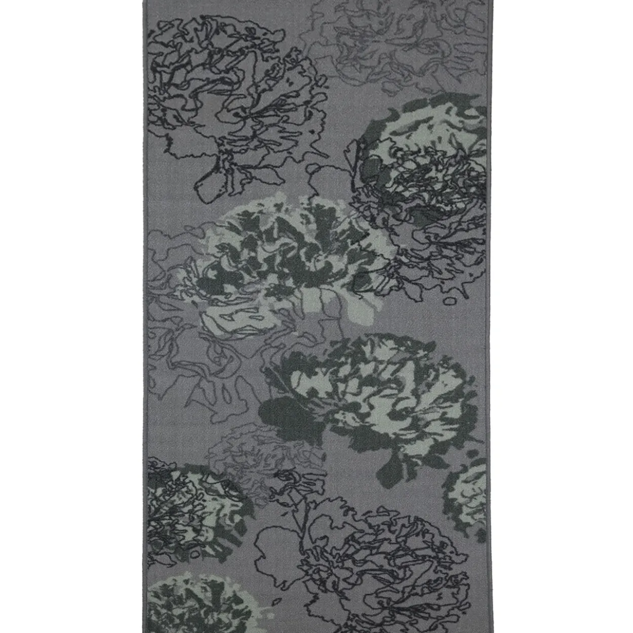 Matto Jysmä 80 x 300 cm Neilikat vihreä