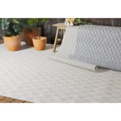Matto Kotikulta 120 x 170 cm Aruba valkoinen/beige
