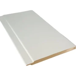 MDF-Paneeli STP 10x150x2080 Maalattu Valkoinen, Päätypontattu