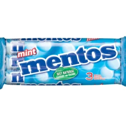Mentos Mint 3 x 38 g pastilli