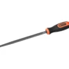 Metalliviila Tactix 12" 200 mm 4-kulma puolikarkea 2#