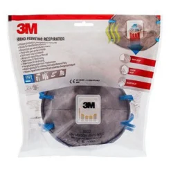 3M™ hengityksensuojain käsin maalaukseen 9922, FFP2, venttiilillä, 2 kpl