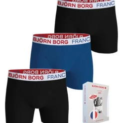 Miesten bokserit Björn Borg Nations Ranska 3-pack