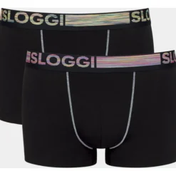 Miesten bokserit Sloggi Go ABC Organic Cotton Hipster 2-pack
