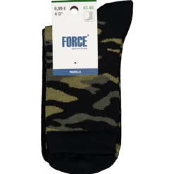 Miesten sukat Force New Attitude 4 pr/pkt camo