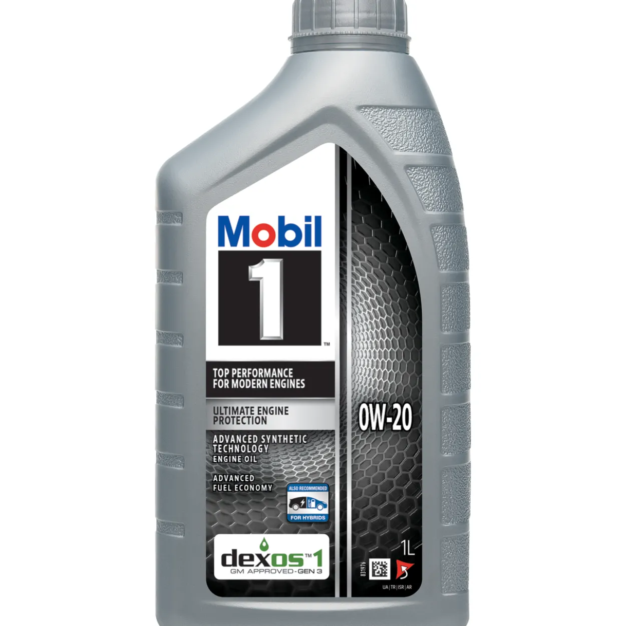 Moottoriöljy Mobil 1 0W-20, 1 l