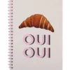 Muistikirja Miny croissant
