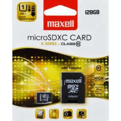 Muistikortti Maxell Micro SDXC 128GB + Adapteri