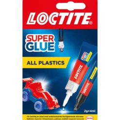 Muovipikaliima Super Glue All Plastics, 2 g / 4 ml