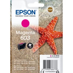 Mustepatruuna Epson Starfish603, magenta, 2,4 ml